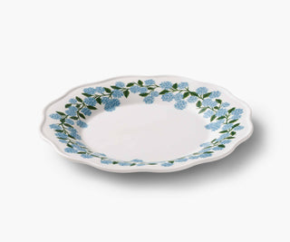 Hydrangea Melamine Dinner Plates