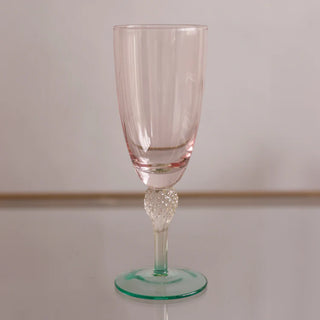 GLASS Aquarelle Flute Set of 4 (Multi).