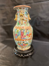 Load image into Gallery viewer, Vintage Rose Medallion Vase
