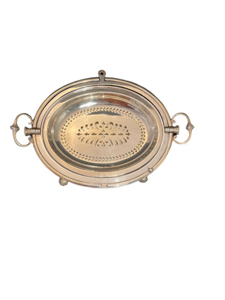 English Silver Plate Breakfast Server
