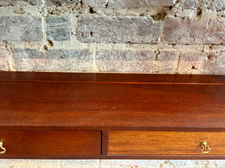 Vintage Bartley Collection Cherry Chippendale Wall Shelf