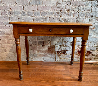 Antique Oak Teacher's Desk