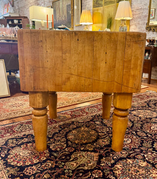 Solid Butcher Block Table