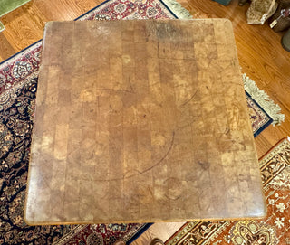 Solid Butcher Block Table