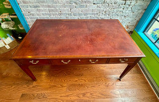 Winston Churchill Replica Mahogany Partner's Desk