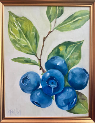 Original "Indigo Study - Summer's Sweet" By Terri Hall