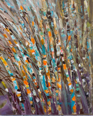 'Birch Trees' Original Painting by Jane Carter