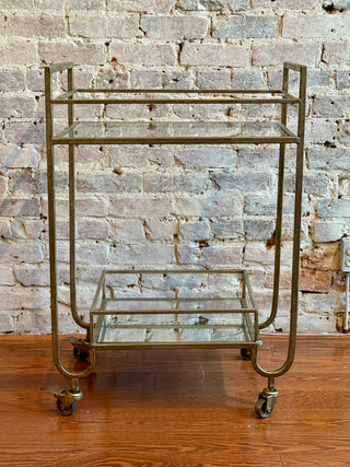Summit Gold Bar Cart.
