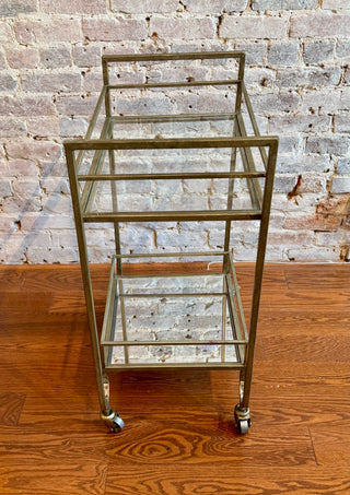 Summit Gold Bar Cart.