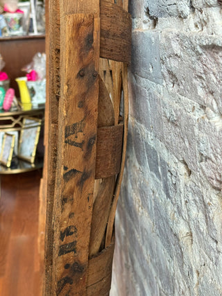 Antique Tobacco Leaf Basket