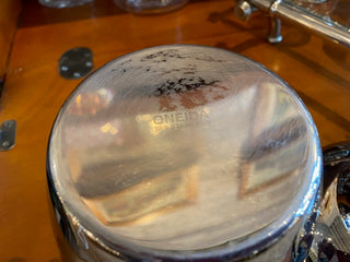 Vintage Oneida Stainless Ice Bucket.