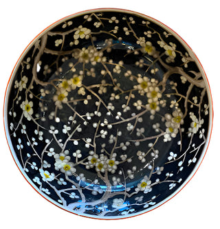 Vintage Black Chinese Bowl