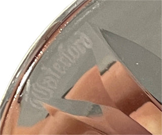 Set of 4 Waterford Tramore Water Goblets.