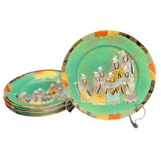 Set of 4 Japanese Plates