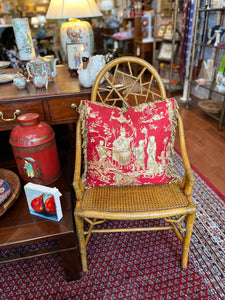 Pair of McGuire Bamboo Chairs