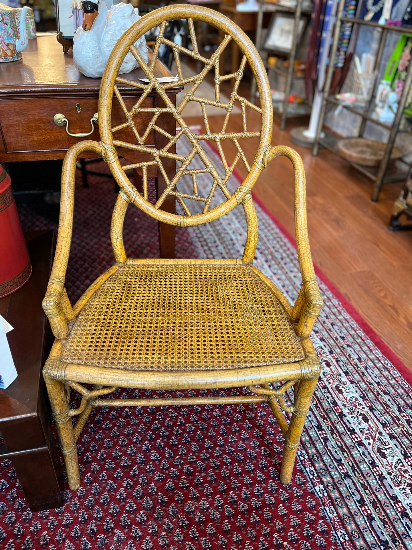 Pair of McGuire Bamboo Chairs