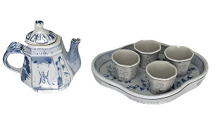 Vintage Miniature Chinese Tea Set