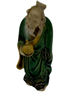 20th Century Mudman With Pumpkin