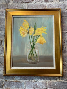 A Promise of Spring Framed Oil Painting by Terri Hall
