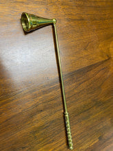Load image into Gallery viewer, Vintage Polished Brass Candle Snuffer
