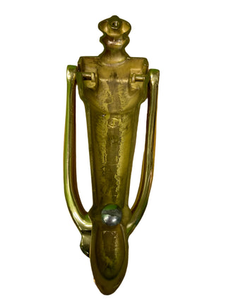 Small Vintage Baldwin Brass Door Knocker.