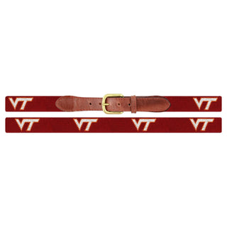 Smathers & Branson Needlepoint Belt - Virginia Tech (Size 42)