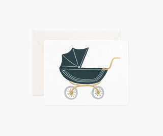 Rifle Paper Co. Baby Greeting Card - Pram