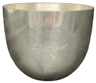 Engraved Stieff Pewter Jefferson Cup "JCS"