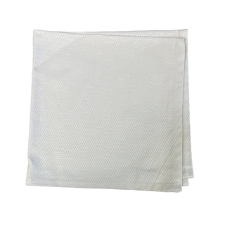 Garnier Thiebaut Cream Diamond Pique Dinner Napkins