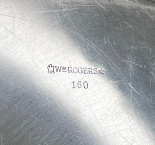 W. M. Rogers Medium Silver Plate Tray