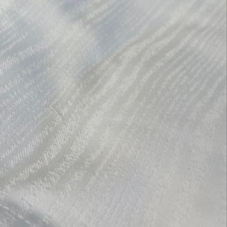 White Jacquard Print Dinner Napkins.