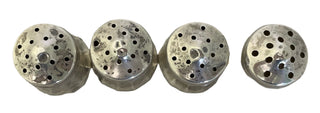 Set Of 4 SCS Co. Sterling Silver Salt and Pepper Shakers
