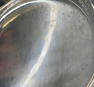 W. M. Rogers Small Silver Plate Tray