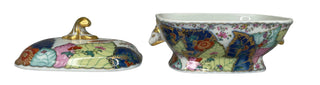 Small Mottahedah Tobacco Leaf Tureen