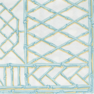 Bamboo Screen Robin's Egg Paper Linen Dinner Napkins