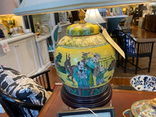Load image into Gallery viewer, Vintage Chinoiserie Lamp
