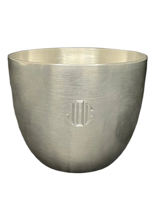 Engraved Empire Pewter Jefferson Cup "JDC"