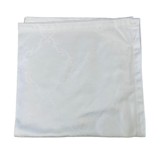 White Garnier-Thiebaut Damask Dinner Napkins
