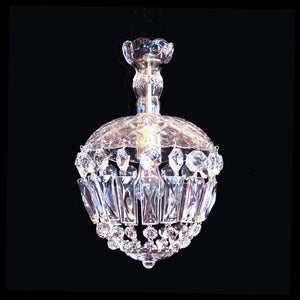 Sally Ann Basket Crystal Chandelier by King's Chandelier Company
