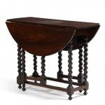Vintage Rosewood Twisted Barley Style Table - Chestnut Lane Antiques & Interiors