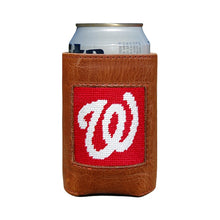 Load image into Gallery viewer, Smathers &amp; Branson Needlepoint Can Cooler - Washington Nationals
