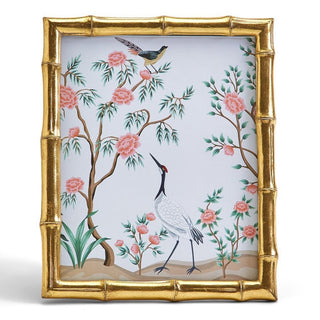 Gold Faux Bamboo Picture Frame (8x10)