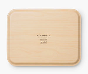 Rifle Paper Co.  Large Rectangle Serving Tray - Hawthorne