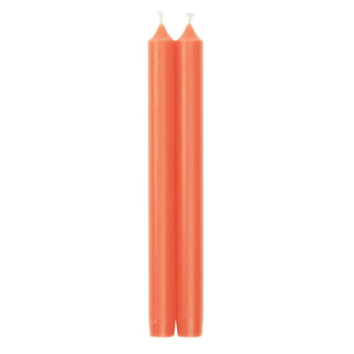 Caspari Duet Taper Candles - Coral