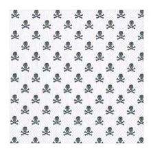 Load image into Gallery viewer, Caspari Cocktail Napkins - Skull and Crossbones
