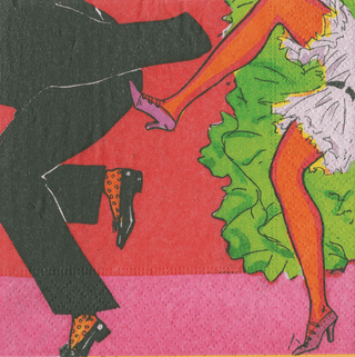 Caspari Cocktail Napkins - A Little Misunderstanding.