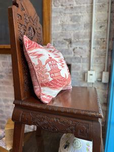 Solid Wood Oriental Side Chair