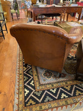 Load image into Gallery viewer, Vintage Leather Club Chair
