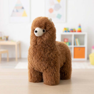 Alpaca Stuffed Animal - Small Alpaca 9".