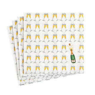 Bubbly Napkin Cocktail.